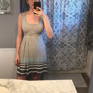 Striped comfy summer or work dress